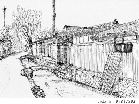 萩・藍場川 97337592