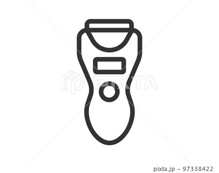 家庭用脱毛器アイコンのイラスト 97338422