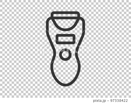 家庭用脱毛器アイコンのイラスト 97338422