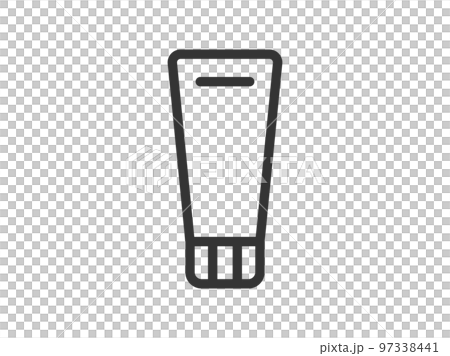 Illustration of hand cream icon Illustration of hand cream icon 97338441