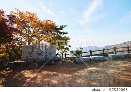 紅葉の寒霞渓/香川県 紅葉の寒霞渓/香川県 97339063