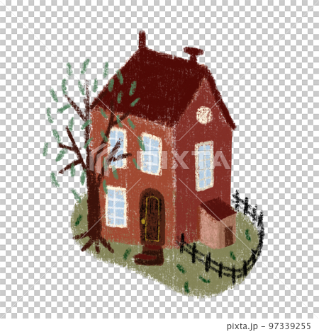 蠟筆風房屋 97339255