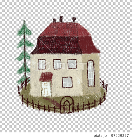 蠟筆風房屋 蠟筆風房屋 97339257