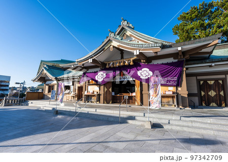 山口県下関市　亀山八幡宮 97342709