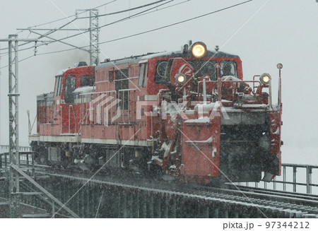 羽越本線 新津ー京ヶ瀬 JR東日本 DD14-317+DE10-1680(長岡) 特雪 羽越本線 新津ー京ヶ瀬 JR東日本 DD14-317+DE10-1680(長岡) 特雪 97344212