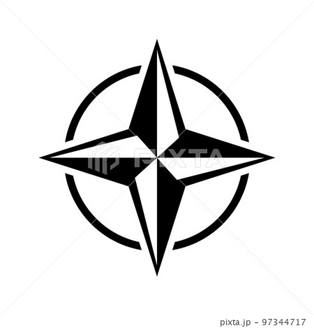 Compass icon. 97344717
