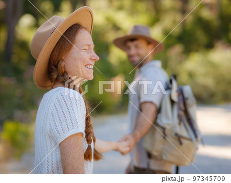 concept of embracing fresh air and engaging in outdoor activities 97345709