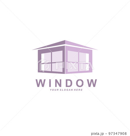Home Window Logo, Home Interior icon design 97347908