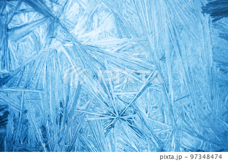 Christmas background with frozen pattern Christmas background with frozen pattern 97348474