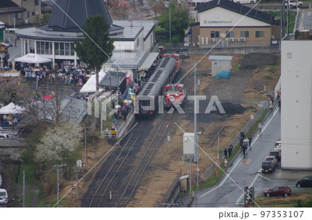 左沢線 左沢駅入換 左沢線全通100周年記念号 左沢線 左沢駅入換 左沢線全通100周年記念号 97353107