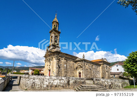 Igrexa de Santa Columba de Carnota, church in Carnota, Galicia, Spain Igrexa de Santa Columba de Carnota, church in Carnota, Galicia, Spain 97355219
