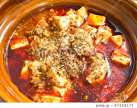 中国四川料理・麻婆豆腐煲（土鍋麻婆豆腐） 97358175