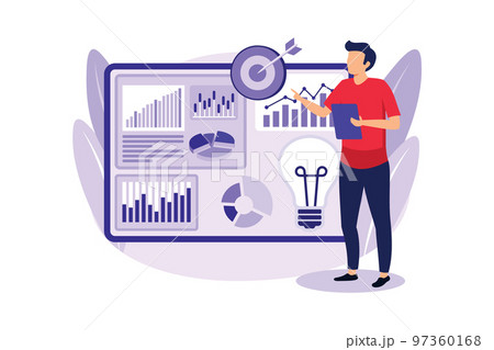 Project initation illustration exclusive design inspiration Project initation illustration exclusive design inspiration 97360168