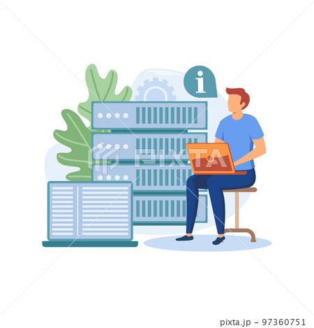 Management Information System illustration exclusive design inspiration 97360751