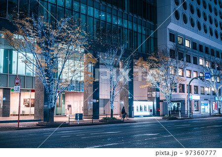 博多駅前大通りのイルミネーション 博多駅前大通りのイルミネーション 97360777