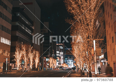 JR博多駅前広場のイルミネーション 97360788