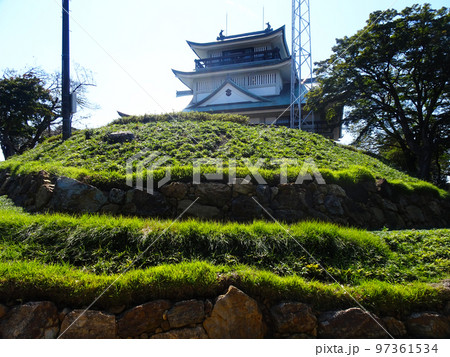 小牧山城 天守(愛知県小牧市)2022年10月 小牧山城 天守(愛知県小牧市)2022年10月 97361534