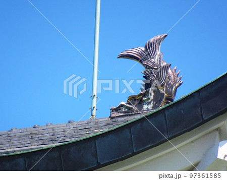 小牧山城の鯱（愛知県名古屋市）2022年10月 97361585