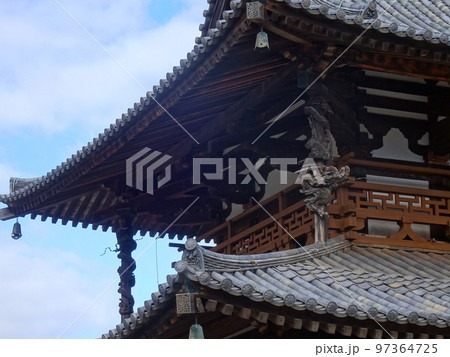 法隆寺　金堂　 (奈良県生駒郡斑鳩町法隆寺山内)　2022年11月 97364725