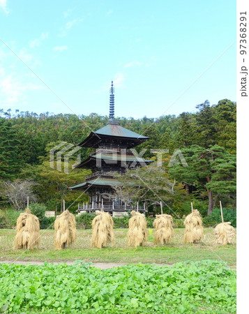 安久津八幡神社　稲杭　高畠町 97368291