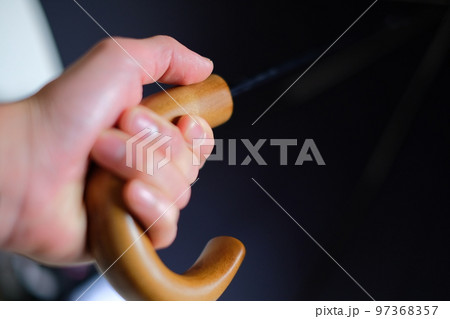 木の持ち手の紳士傘 木の持ち手の紳士傘 97368357