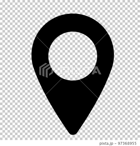 This is an illustration of the current location icon. 97368955