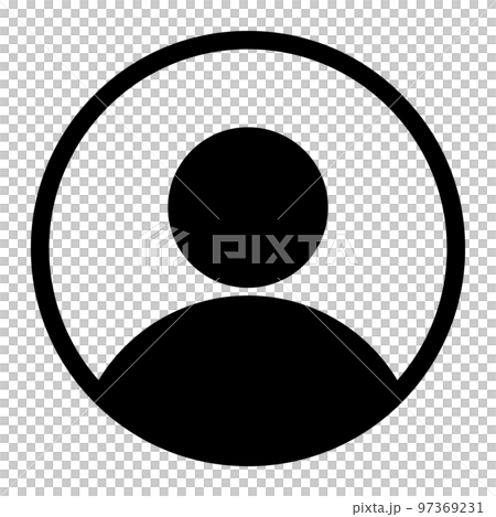 これはアカウントのアイコンのイラストです。 97369231