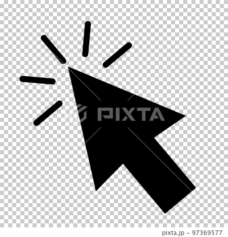 これはカーソルのアイコンのイラストです。 97369577