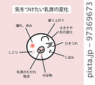 気を付けたい乳房の変化 97369673