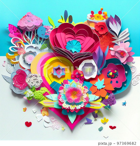 ワイヤークラフト♡ハートほっぺの鯖トラさん＊toilet＊ フラワー・リース 