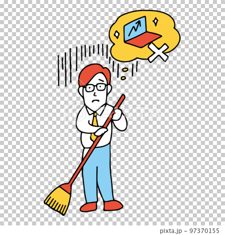 Illustration of a businessman who is not allowed to do sales work Paraharassment Power harassment Insufficient demands Illustration of a businessman who is not allowed to do sales work Paraharassment Power harassment Insufficient demands 97370155