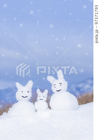 雪うさぎ 97371793