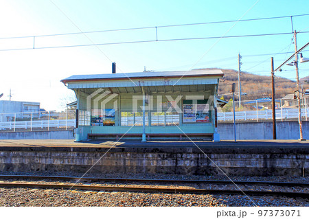 【埼玉】冬の長瀞 秩父鉄道上長瀞駅のホーム 【埼玉】冬の長瀞 秩父鉄道上長瀞駅のホーム 97373071