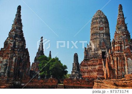 タイの世界遺産 アユタヤ遺跡群 タイの世界遺産 アユタヤ遺跡群 97373174