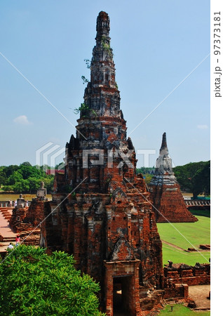 タイの世界遺産　アユタヤ遺跡群 97373181