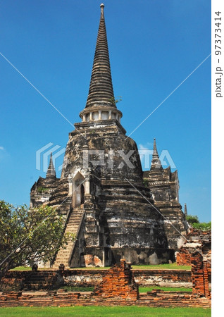 アユタヤ歴史公園 ワット・プラ・シーサンペット 97373414
