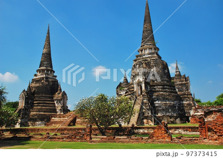 アユタヤ歴史公園 ワット・プラ・シーサンペット 97373415