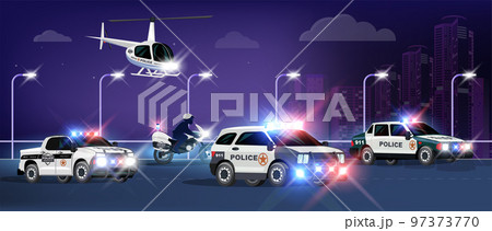 Police Transport Raid Composition 97373770