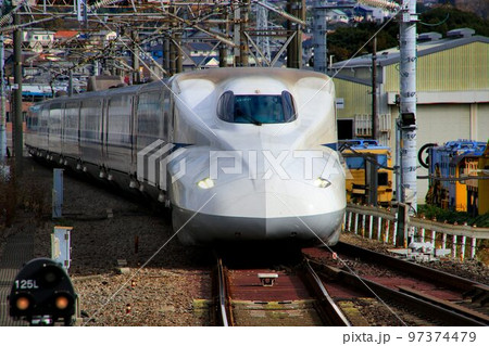 東海道新幹線 N700A系 ～三島駅にて 97374479