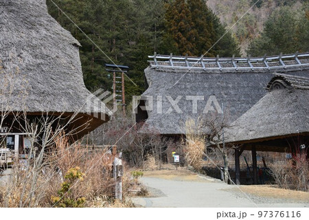 美しき日本の原風景 西湖いやしの里根場 美しき日本の原風景 西湖いやしの里根場 97376116