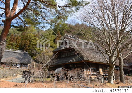 美しき日本の原風景 西湖いやしの里根場 美しき日本の原風景 西湖いやしの里根場 97376159