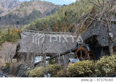 美しき日本の原風景 西湖いやしの里根場 美しき日本の原風景 西湖いやしの里根場 97376160