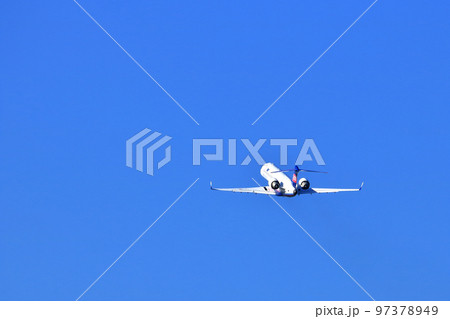 大阪国際空港　IBEX　飛行機　離陸 97378949