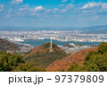 岡山県児島湖の秋の風景イメージ 97379809