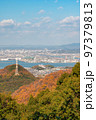 岡山県児島湖の秋の風景イメージ 97379813
