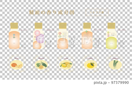 精油の成分表・成分図・アロマ・精油・香り・シトラス系・柑橘系・レモン・オレンジ・ベルガモット 精油の成分表・成分図・アロマ・精油・香り・シトラス系・柑橘系・レモン・オレンジ・ベルガモット 97379990