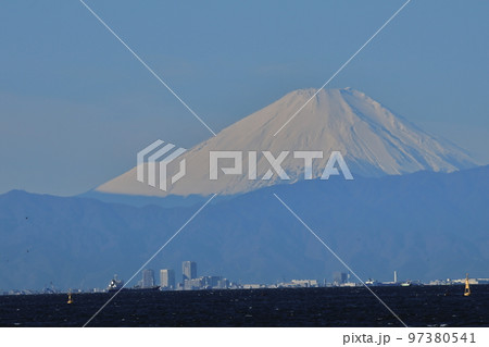 東京湾と富士山2 東京湾と富士山2 97380541