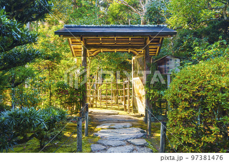 旧竹林院 庭 紅葉の季節(滋賀県大津市坂本) 旧竹林院 庭 紅葉の季節(滋賀県大津市坂本) 97381476