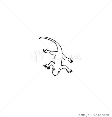 house lizard icon 97387826
