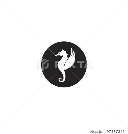Seahorse logo Seahorse logo 97387845